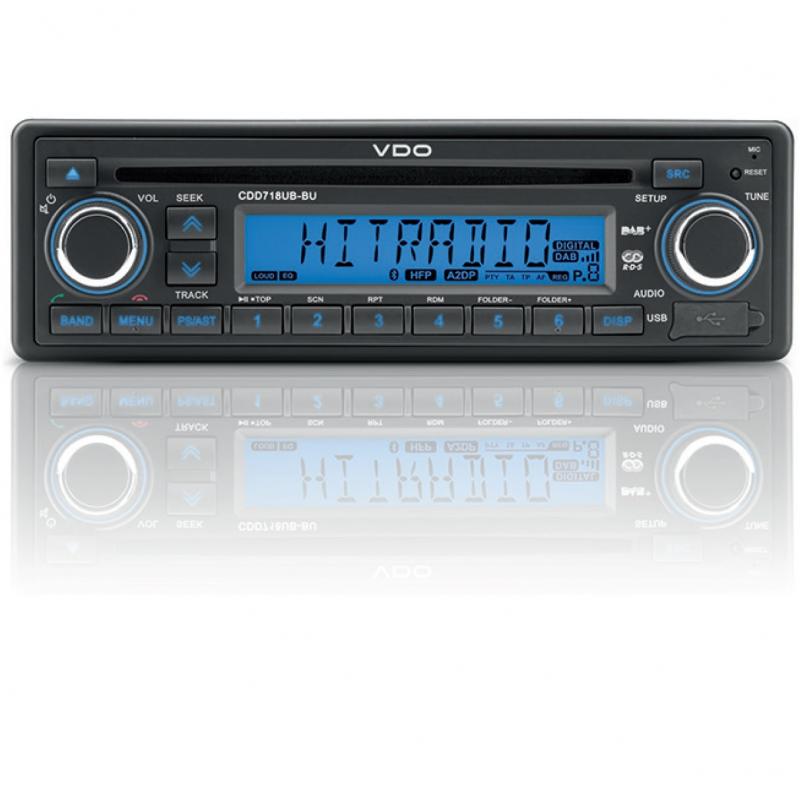 VDO 24V DAB + RadioCD RDS USB MP3 WMA Bluetooth